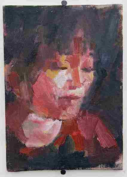 Portrait by Firelight